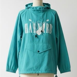 Vintage Harvard rowing jacket windbreaker